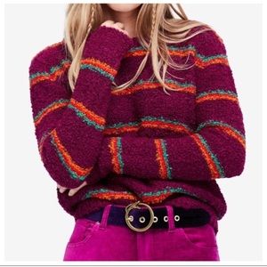Free People boucle sweater NWOT